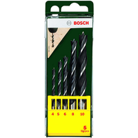 BOSCH SET DE MECHE A BOIS   5pcs  -2607019440