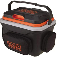 BLACK+DECKER Glacière électrique de voiture 24L 12V / 220 AC/DC pour voyage, camping et pique-nique - BDC24L