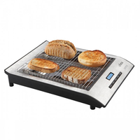 UFESA Flat toaster inox, 650w, LCD display - TT7920 Optima