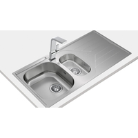 TEKA Evier inox réversible à encastrer UNIVERSE 60 T-XP 1½B 1D - 115140002