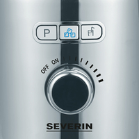 SEVERIN Blender avec Récipient en Verre, 1,5 L 1.000 W, SM 3710, Inox/Noir - SM 3710