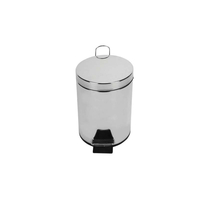 PROBBAX Poubelle à Pédale 5L INOX - SO-6005-MSSTL