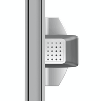 Dormakaba Kit Fermeture antipanique Push Bar 1V Argent BAP - PHB 3000