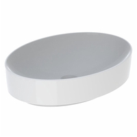 GEBERIT VARIFORM Oval Vasque à poser 55 x 40 cm - 500.771.01.2