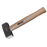 INGCO Massette 1KG poignée en bois dur SS - HSTH041000