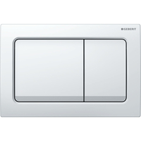 GEBERIT Plaque de commande WC ALPHA 30 BLANC - 115.055.11.1