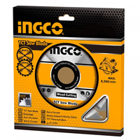 INGCO Lame de scie TCT 235mm pour scie circulaire CS2358 - TSB1235252