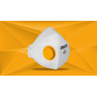 INGCO MASQUE ANTI-POUSSIÈRE FFP2 AVEC VALVE - HDM07