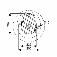 GEBERIT VARIFORM Rond Vasque à poser 45 x 45 cm - 500.769.01.2