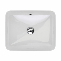GEBERIT VARIFORM Rectangulaire Vasque à encaster par le dessous Blanc 58 x 49 cm - 500.764.01.2