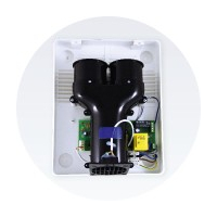 DITEHI Sèche-main automatique V2 Chromé 1800 W - SPA200TG
