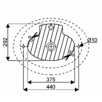 GEBERIT VARIFORM Oval Vasque à poser 60 x 45 cm - 500.772.01.2