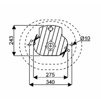 GEBERIT VARIFORM Oblongue Vasque à poser 50 x 40 cm - 500.775.01.2