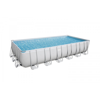 BESTWAY Piscine hors sol rectangulaire Power Steel™ 732 x 366 x 132 cm - 56475