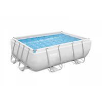 BESTWAY Piscine hors sol rectangulaire Power Steel™ 282 x 196 x 84 cm - 56629