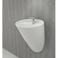 BOCCHI VENEZIA Lavabo Monobloc suspendu Blanc brillant - 1083B