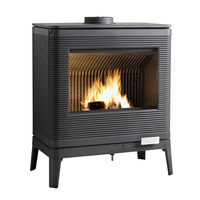 INVICTA Kazan Poêle à bois en fonte 9kW - P610444