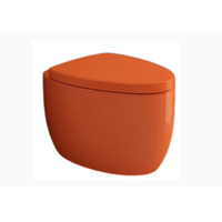 BOCCHI ETNA Pack WC suspendue Orange Cuvette + Abattant amortissable - 1116.004.0129