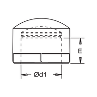 FORMÜL Bouchon PPR PN 25 Ø 50 - KPB-500000