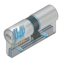 BRICARD Cylindre serrure - Serial S