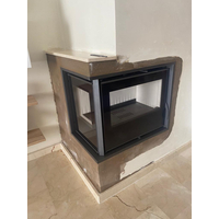 CARBEL Insert panoramique A-70-2 THERMIC , 4 ventilateurs, 9.3 kW - A-70-2 THERMIC ANGLE