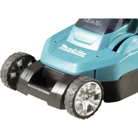 MAKITA Tondeuse à gazon sans fil + 2 batteries  18 V 5 Ah + chargeur DC18RD 2 voies - DLM382CM2