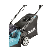 MAKITA Tondeuse à gazon sans fil + 2 batteries  18 V 5 Ah + chargeur DC18RD 2 voies - DLM382CM2