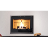 CARBEL Insert panoramique de 80 cm, 4 ventilateurs, 9.3 kW - I 80 THERMIC