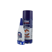 TYTAN PROFESSIONAL Kit Adhésif pour MDF de 400 ml/100 g