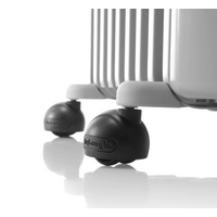 DELONGHI Radiateur à bain d'huile blanc 7 éléments - TRRS 0715