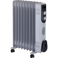 JATA Radiateur à bain d'huile 9 éléments 2000W - R109