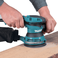 MAKITA Ponceuse excentrique 300 W Ø 125 mm Bleu - BO5041