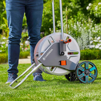 GARDENA Devidoir sur roues Metal. CleverRoll M équipé {5/8") 15 mm 25 m - 18543-26