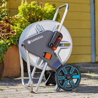 GARDENA Devidoir sur roues Metal. CleverRoll M équipé {5/8") 15 mm 25 m - 18543-26