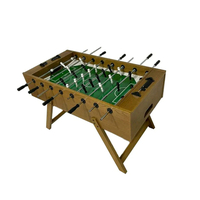 Babyfoot Ultra en bois massif 143x110x 88 cm