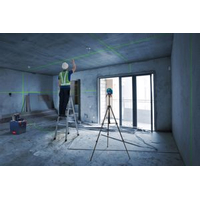 Niveau Laser 5 Lignes + Point Bosch GLL 50-15 XG Vert - 50 m de Portée, Base $360° Détachable - 0601065700 - 1