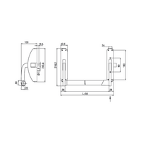 Bricard Fermeture antipanique Luxor - 2600