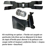 EFCO Tondeuses à gazon alluminium thermique tractées MR 55HXF Honda 53 cm 163 cm3 2300-2600 m²- 8203989E5