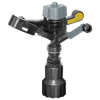 Mini asperseur rotatif Sayim 9023 avec brise-jet, montrant le corps compact et le raccord 1/2 pouce