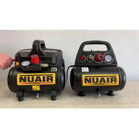NUAIR Compresseur a air silencieux SILTEK + 6L 1HP 59 Db - B2BE104NUA