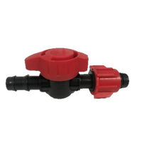 Vannette AGRITROK DG Rouge 16 mm (ATR135509) pour raccordement de gaine goutte-à-goutte.