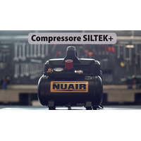 NUAIR Compresseur a air silencieux SILTEK + 6L 1HP 59 Db - B2BE104NUA