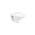 ROCA DEBBA SQUARE - Cuvette de WC suspendue en porcelaine Abattant non inclu - 346997000