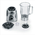 SEVERIN Blender avec Récipient en Verre, 1,5 L 1.000 W, SM 3710, Inox/Noir - SM 3710