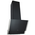 PROFF HOTTE VERRE TREMPÉ NOIR DÉCORATIF 60CM LD47