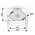 GEBERIT VARIFORM Oval Vasque à poser 60 x 45 cm - 500.772.01.2