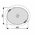 GEBERIT VARIFORM Oval Vasque à encaster par le dessous Blanc 58 x 49 cm - 500.754.01.2