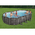 BESTWAY Piscine hors sol ovale Power Steel™ décor bois 610 x 366 x 122 cm - 5611R