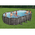 BESTWAY Piscine hors sol ovale Power Steel™ décor bois 610 x 366 x 122 cm - 5611R