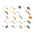 INGCO Coffret visseuse 12v + 127 outils et accessoires - HKTHP11281